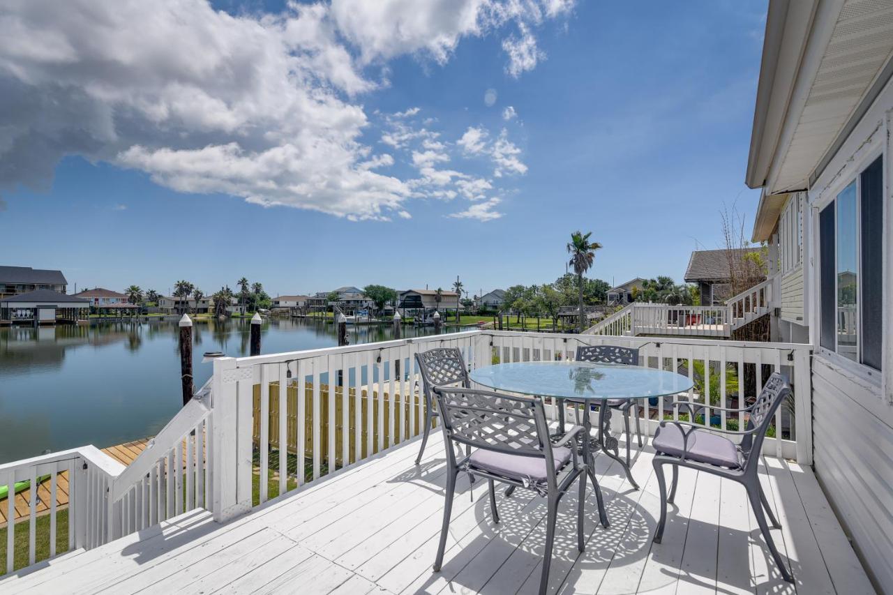 Waterfront Galveston Bay Retreat - 4 Mi To Beach! Exterior foto